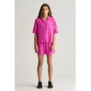 Gant relaxed linen shorts fialová