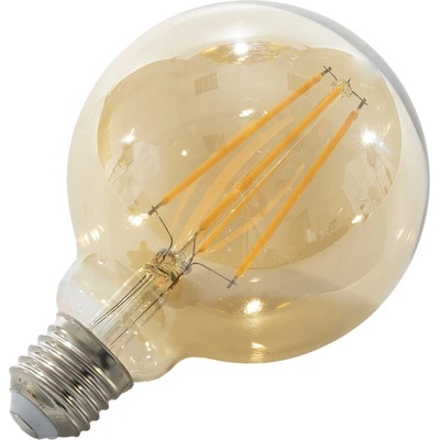 T-LED LED žárovka E27 EKF4W G95 FILAMENT kulatá LED žárovka E27 EKF4W G95 FILAMENT kulatá