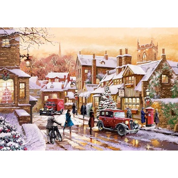 Castorland - Puzzle Vintage winterland - 1 000 piese