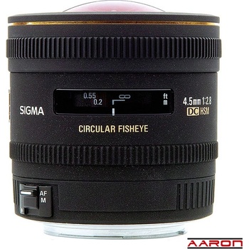 SIGMA 4,5mm f/2.8 EX DC CIRCULAR FishEye HSM Canon