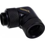 Alphacool Ъглов адаптер Alphacool Eiszapfen, 90°, G1/4 външна към G1/4 вътрешна резба, Черен мат (1011189) - mypc