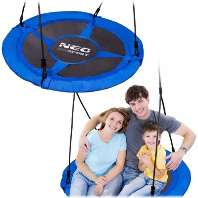 Neo Sport obdĺžniková hojdačka modrá