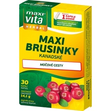 MaxiVita Herbal Maxi brusinky 30 kapslí