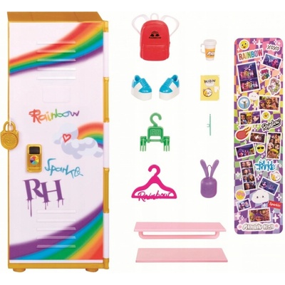 Rainbow Skříňka s doplňky High