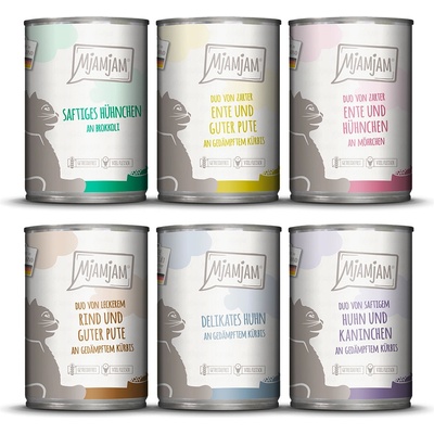 MjAMjAM Mix 2 6 druhov 24 x 400 g