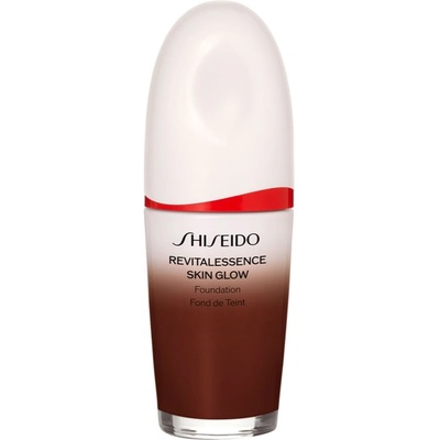 Shiseido Revitalessence Skin Glow Foundation лек фон дьо тен с озаряващ ефект SPF 30 цвят Mahogany 30ml