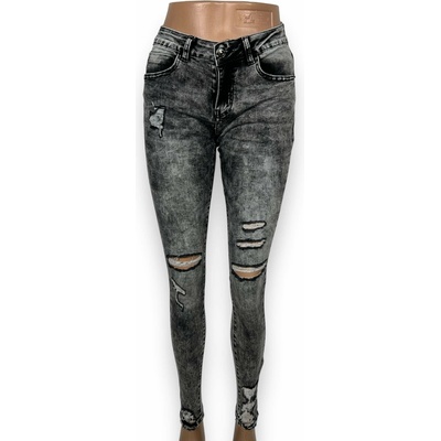 Dámske džínsy šede