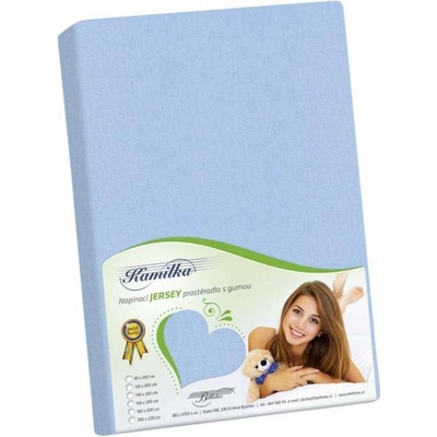 Bellatex Prostěradlo jersey Modré 120x200