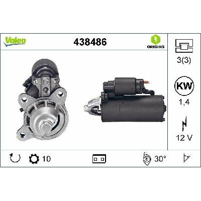 Startér VALEO 438486
