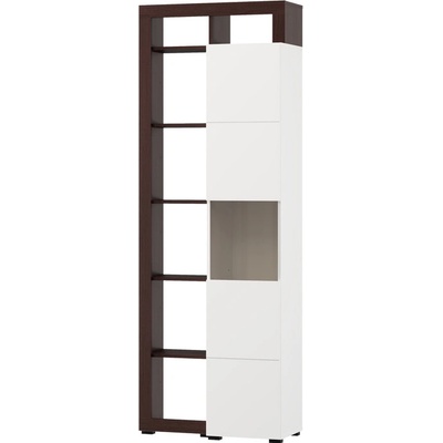 Sconto Argyll 215 1Sd Biela / Tmavý Dub