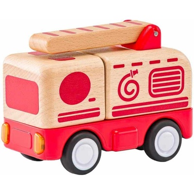 Woody Auto hasiči so zvukmi a svetlom zotrvačník