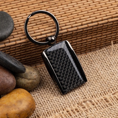 Art gift Ключодържател за гравиране Карбон