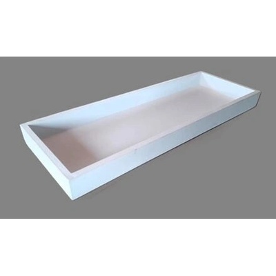 Prodex Tácek obdélník dřevo bílý 40x14 cm 670700