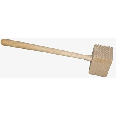 Palička na mäso obojstranná 33 cm drevená