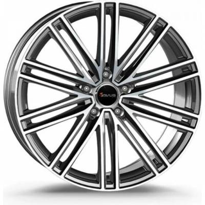 AVUS AC-M08 11,5x22 5x130 ET61 anthracite polished