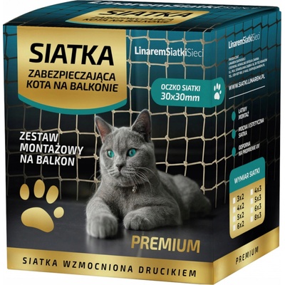 Linarem Premium Síť na balkon sada 5 x 2 m
