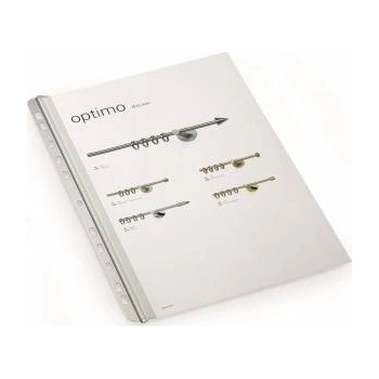 Durable Spine Bars Durable Transparent Plastic PVC (50 Units)