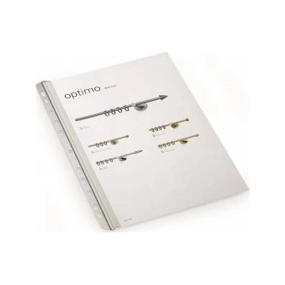 Durable Spine Bars Durable Transparent Plastic PVC (50 Units)