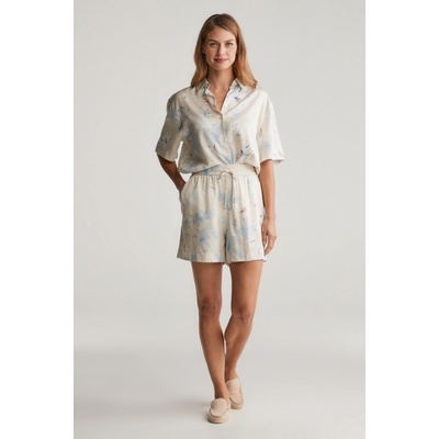 Gant šortky REL FLORAL PRINT SHORTS PUTTY