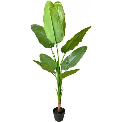 Velká umělá rostlina strelicie v květináči – 160 cm
