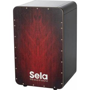 Sela SE 046 CaSela Black/Red Dragon Дървен кахон (<![CDATA[SE 046]]>)