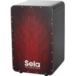 Sela SE 046 CaSela Black/Red Dragon Дървен кахон (SE 046)