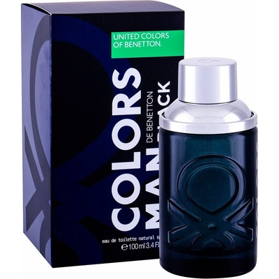 Benetton Colors de Benetton Black toaletná voda pánska 100 ml