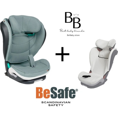 BeSafe FLEX FIX 2 i-Size 2025 sea green mélange