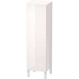 Duravit L-Cube - Шкаф с височина 132x40x36 см, десен, лъскаво бял LC1178R2222 (LC1178R2222)