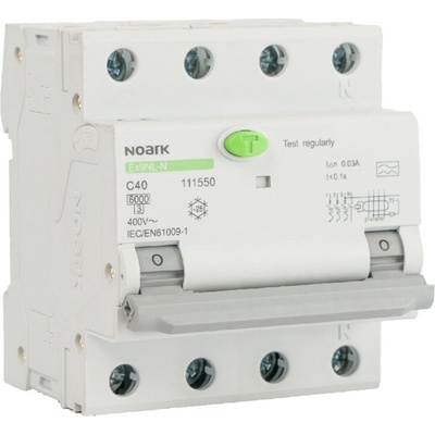 Noark Ex9NL-N 3P+N B16 A 30mA 111530
