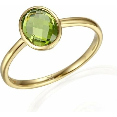 Gems prsten Devon žluté zlato a peridot 585 38 1 4493.0Z00.0.55.626