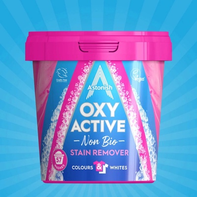 Astonish Oxy Active prášek na odstranění skvrn 500 g