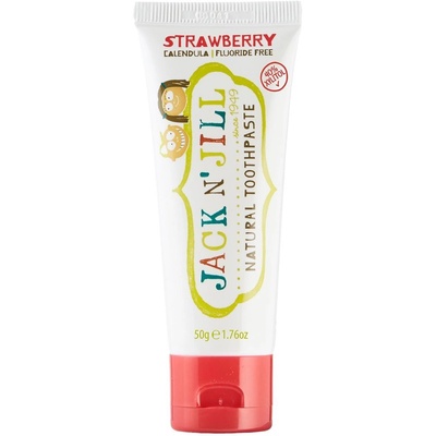 Jack N' Jill Био натурална детска паста за зъби Jack N’ Jill с вкус на ягода, 30 мл (9312657009017) (9312657009017)