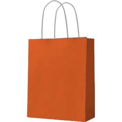 S. Cool Подаръчна торба S. Cool - крафт, оранжева, L (SC1914)