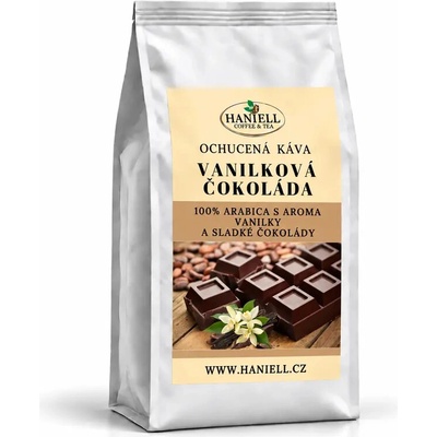 Haniell Káva Vanilková čokoláda Arabica mletá 200 g
