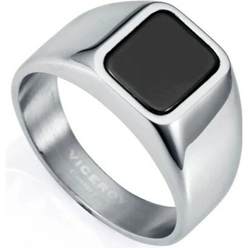 Viceroy ocelový prsten s onyxem Magnum 15167A