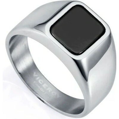 Viceroy ocelový prsten s onyxem Magnum 15167A