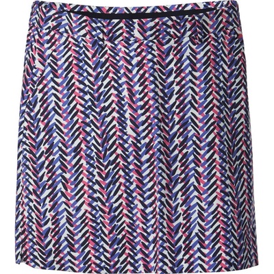 Kjus Women Ila Skort Printed 16_5" S/36 bl. iris.pink div