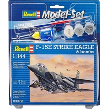 Revell F-15E Strike Eagle & Bombs Model Set 1:144