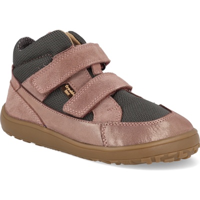 Froddo dětská barefoot kotníková obuv UP TEX G3110268-8 grey/pink