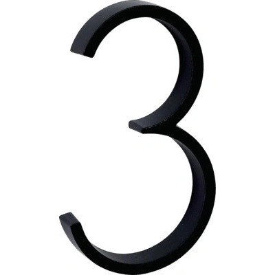 Zinkové číslo "3" v „3D“ prevedení RN.125V.3.CE