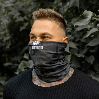 Multifunkčný nákrčník Iron Aesthetics camo maskáčová