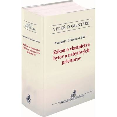 Zákon o vlastníctve bytov a nebytových priestorov. Komentár - SO_EVK19