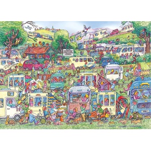 Gibsons - Puzzle Caravan Chaos - 1 000 piese