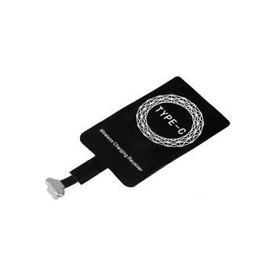 Adaptér/podložka pre bezdrôtové nabíjanie Qi s USB Typ C