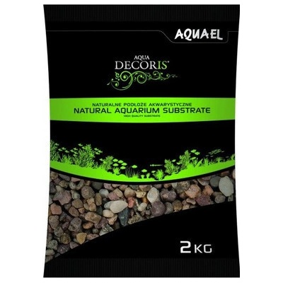 Aquael přírodní štěrk Multicolored 1,4-2 mm, 2 kg – Zbozi.Blesk.cz