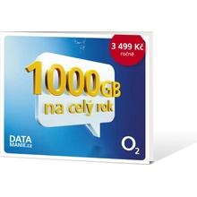 O2 Roční datové připojení 1TB