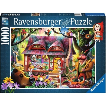 Image 1 of Ravensburger Пъзел Ravensburger от 1000 части - Червената шапчица (12000630)