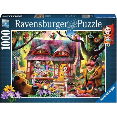 Ravensburger Пъзел Ravensburger от 1000 части - Червената шапчица (12000630)