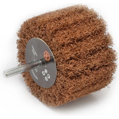 Brusné rouno 75x50mm P120 na stopce KN-BRS-RED-P120-75x50